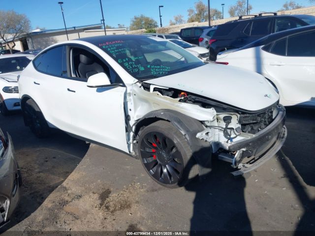 2022 TESLA MODEL Y 7SAYGDEF7NF405920