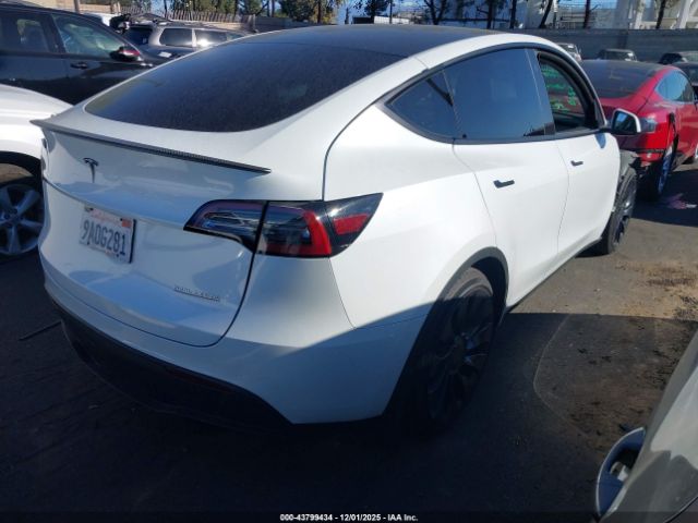 2022 TESLA MODEL Y 7SAYGDEF7NF405920 Photo 3