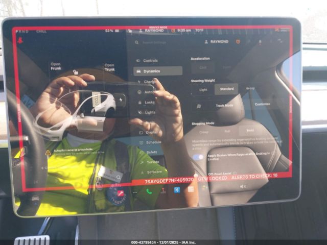 2022 TESLA MODEL Y 7SAYGDEF7NF405920 Photo 6