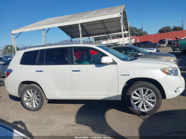 Auction sale of the 2010 Toyota Highlander Hybrid Limited V6, vin: JTEJW3EH1A2047476, lot number: 43799497