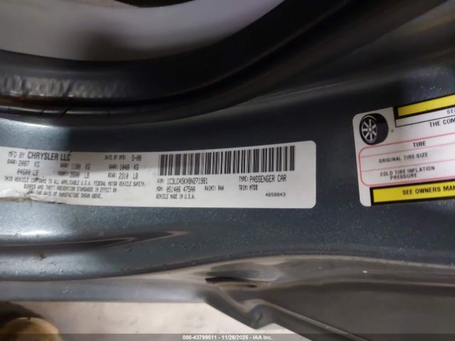 2008 CHRYSLER SEBRING 1C3LC45KX8N271981 Photo 8