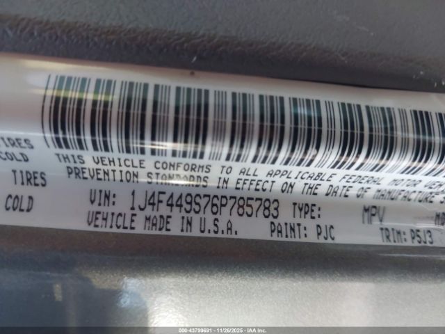 2006 JEEP WRANGLER 1J4F449S76P785783 Photo 8