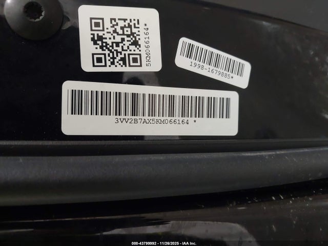 3VV2B7AX5KM066164 Volkswagen Tiguan 2.0t Se/2.0t Sel/2.0t Sel R-line/2.0t Sel R-line Black