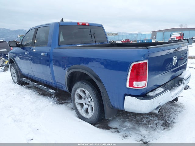 2015 Ram 1500 Laramie მანქანა იყიდება აუქციონზე, vin: 1C6RR7VT1FS759592, აუქციონის ნომერი: 43800107