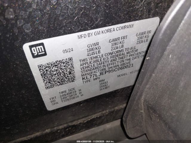 2025 CHEVROLET TRAX KL77LJEP9SC060021 Photo 8