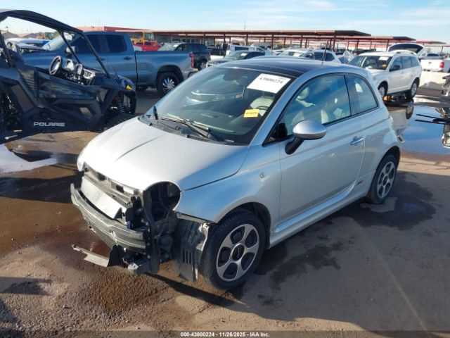 2014 FIAT 500E 3C3CFFGEXET244835 Photo 1