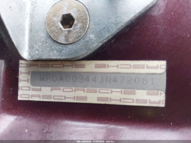 1988 PORSCHE 944 WP0AB0944JN472081 Photo 8