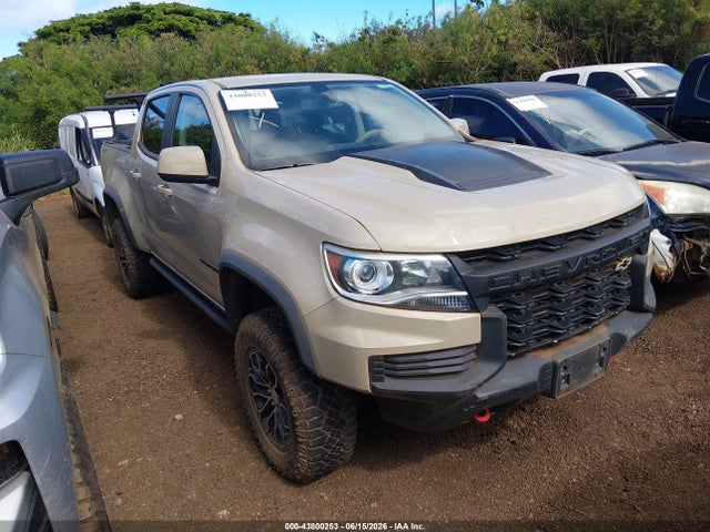 43800253 :رقم المزاد ، 1GCGTEEN8N1130794 vin ، 2022 Chevrolet Colorado مزاد بيع
