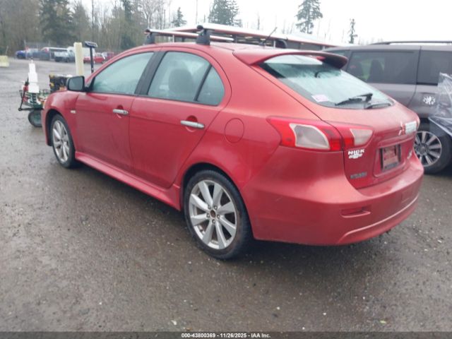2013 MITSUBISHI LANCER SPORTBACK JA32X8HW9DU019364 Photo 2