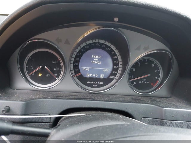 2009 MERCEDES-BENZ C 63 AMG WDDGF77X69F269595 Photo 6