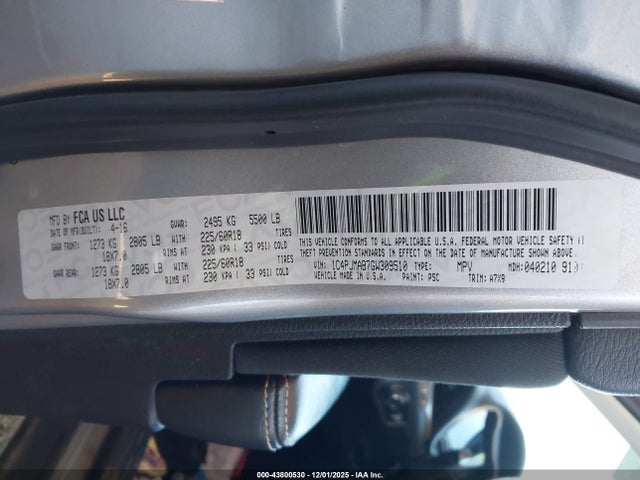 Jeep Cherokee Altitude 2016 1C4PJMAB7GW309510 Image 8
