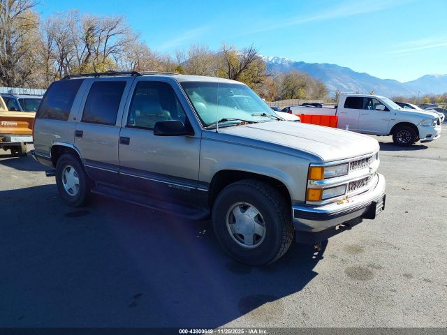 1999 CHEVROLET TAHOE 1GNEK13R2XJ555849