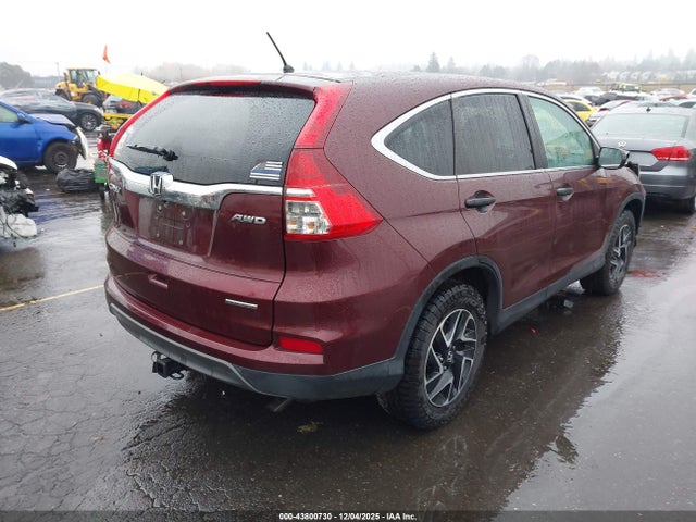 Honda CR-V SE 2016 5J6RM4H45GL091540 Image 4