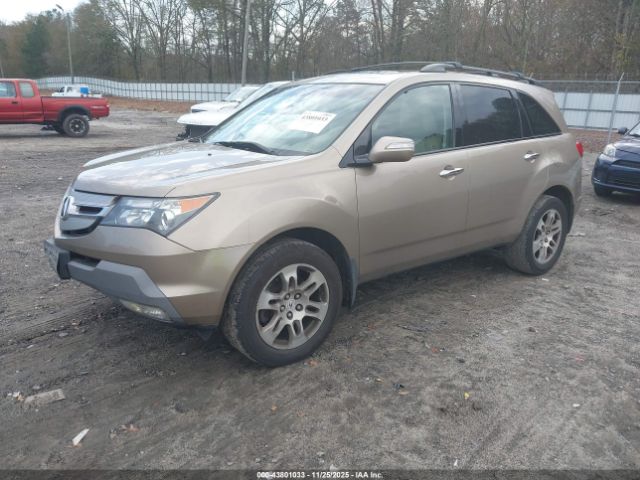2008 ACURA MDX 2HNYD28298H521955 Photo 1