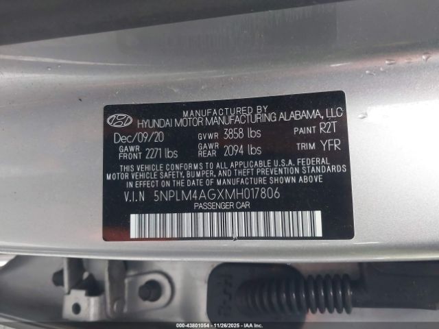 2021 HYUNDAI ELANTRA 5NPLM4AGXMH017806 Photo 8