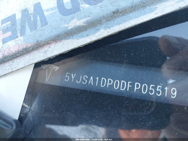 2013 TESLA MODEL S 5YJSA1DP0DFP05519 Photo 8