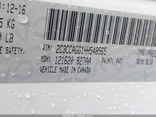 2017 CHRYSLER 300 2C3CCAGG1HH548565 Photo 8