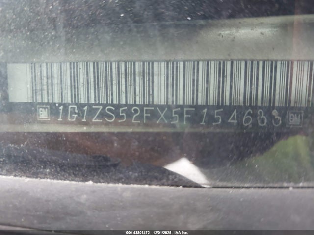 Продажа на аукционе авто 2005 Chevrolet Malibu, vin: 1G1ZS52FX5F154633, номер лота: 43801472