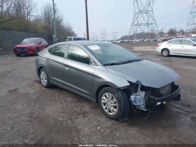 2019 HYUNDAI ELANTRA 5NPD74LF7KH419070