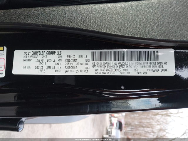 2014 JEEP WRANGLER UNLIMITED 1C4BJWDG6EL249957 Photo 8