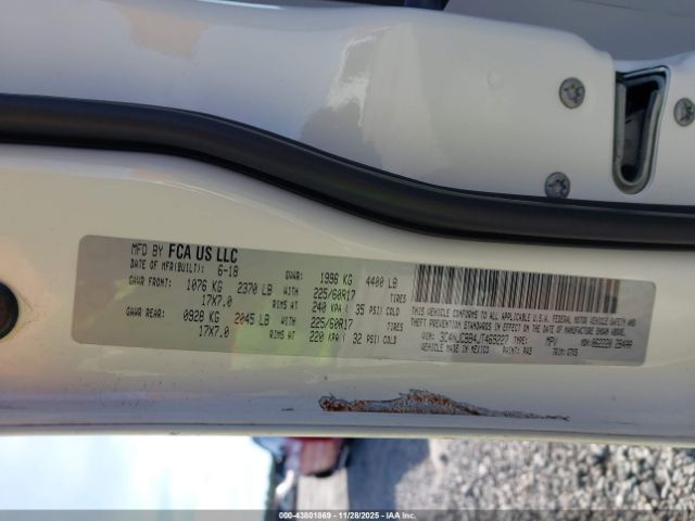 2018 JEEP COMPASS 3C4NJCBB4JT469227 Photo 8