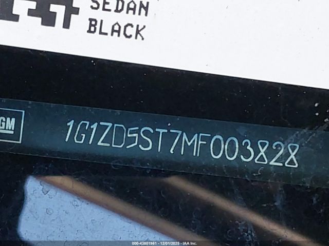 2021 CHEVROLET MALIBU 1G1ZD5ST7MF003828 Photo 8