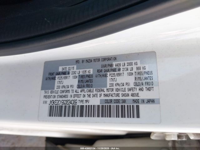 2016 MAZDA CX-5 JM3KE2CY9G0634089 Photo 8