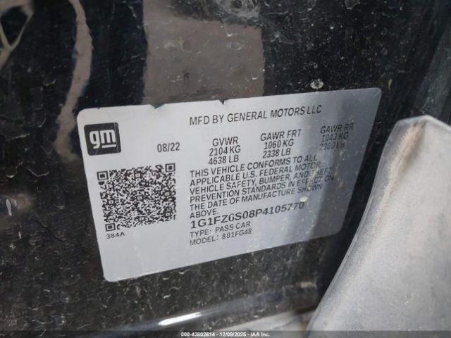 2023 CHEVROLET BOLT EUV 1G1FZ6S08P4105770 Photo 8