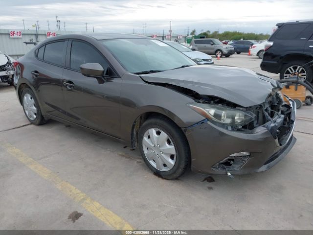2015 MAZDA MAZDA3 3MZBM1U79FM125074