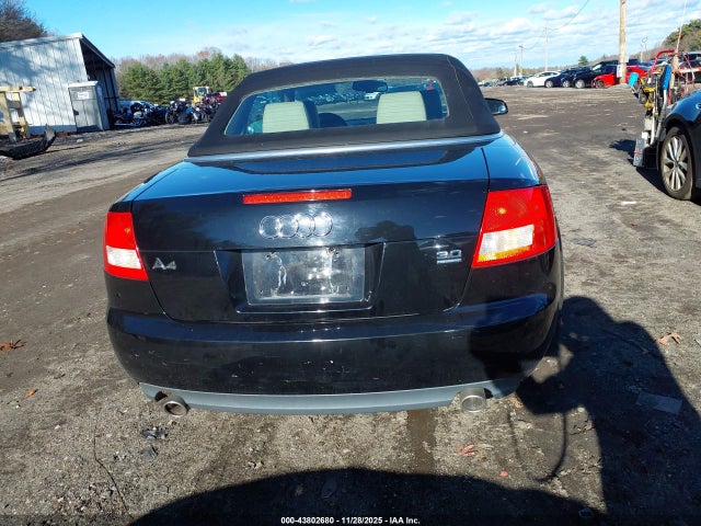 Продаж на аукціоні авто 2005 Audi A4 3.0, vin: WAUDT48H95K007600, номер лоту: 43802680