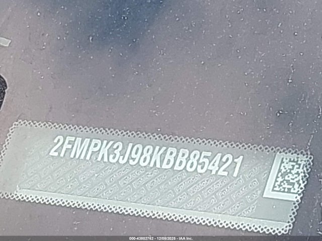 2FMPK3J98KBB85421 Ford EDGE SEL