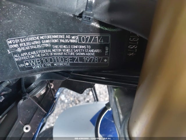 WB10D1103EZL19787 BMW HP4