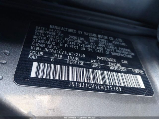 2020 NISSAN ROGUE SPORT JN1BJ1CV1LW272189 Photo 8