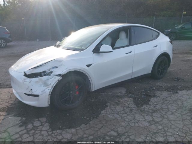 2022 TESLA MODEL Y 7SAYGDEF9NF548786 Photo 1