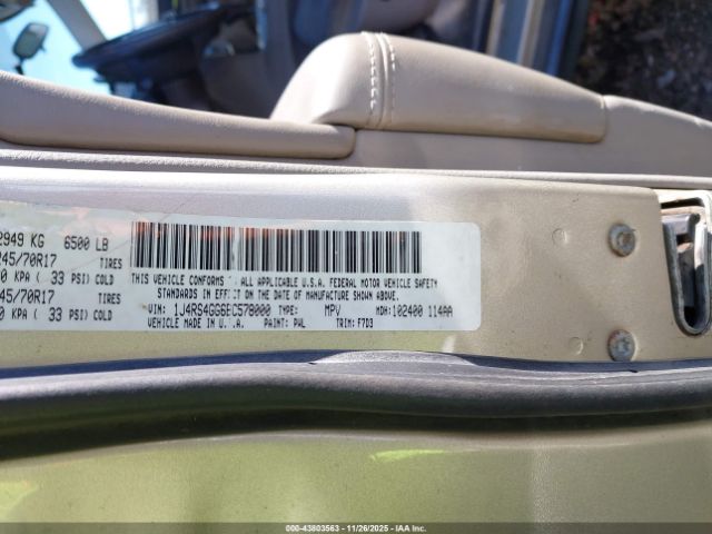 2011 JEEP GRAND CHEROKEE 1J4RS4GG6BC578000 Photo 8