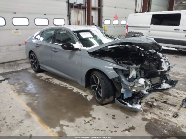 2021 HONDA ACCORD 1HGCV1F31MA102205