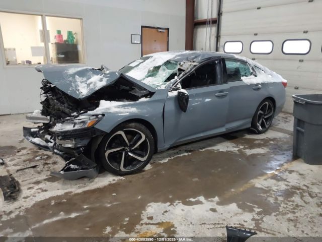 2021 HONDA ACCORD 1HGCV1F31MA102205 Photo 1