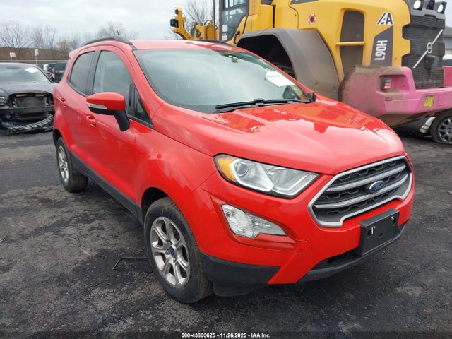 43803625 :رقم المزاد ، MAJ3P1TE9JC247366 vin ، 2018 Ford Ecosport Se مزاد بيع