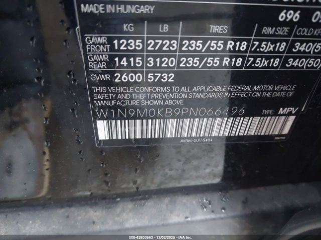 2023 MERCEDES-BENZ EQB 300 SUV W1N9M0KB9PN066496 Photo 8