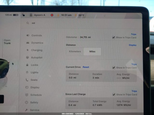 2023 TESLA MODEL 3 5YJ3E1EA1PF563835 Photo 6