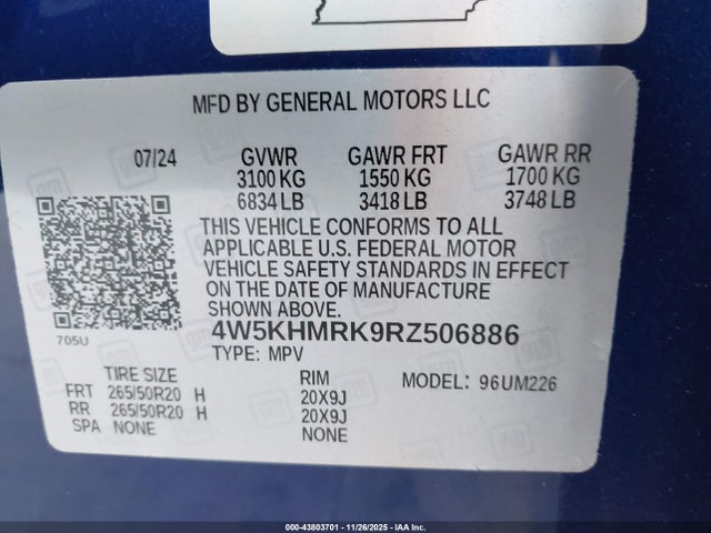 2024 ACURA ZDX 4W5KHMRK9RZ506886 Photo 8