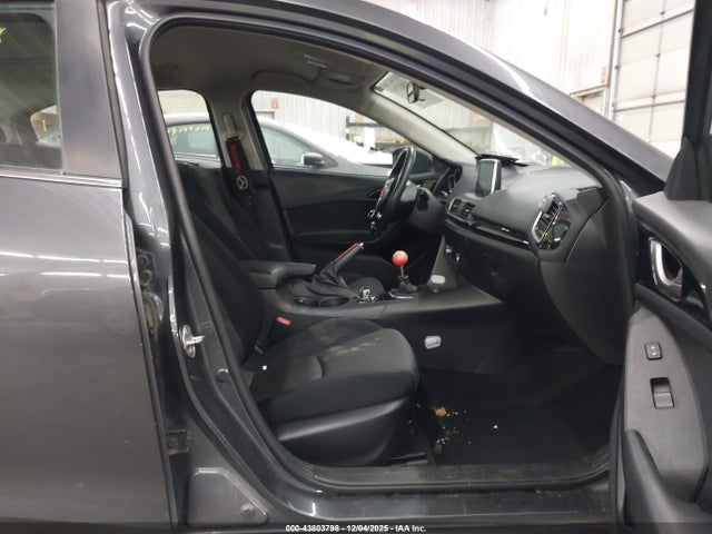 2014 Mazda Mazda3 I Touring მანქანა იყიდება აუქციონზე, vin: JM1BM1V7XE1124643, აუქციონის ნომერი: 43803798