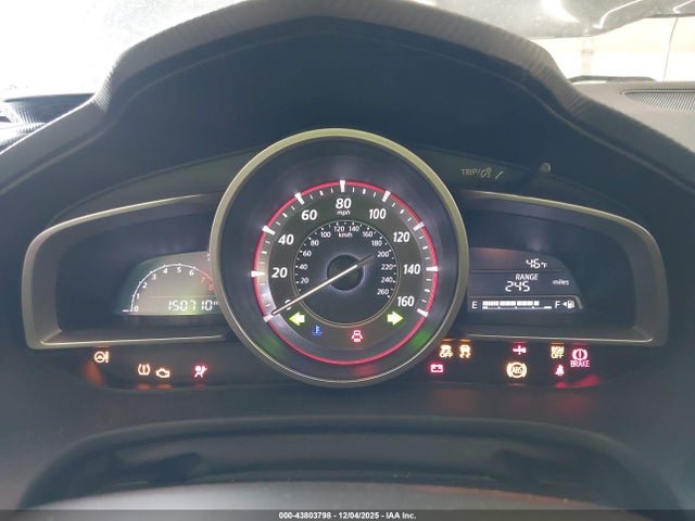 2014 Mazda Mazda3 I Touring მანქანა იყიდება აუქციონზე, vin: JM1BM1V7XE1124643, აუქციონის ნომერი: 43803798