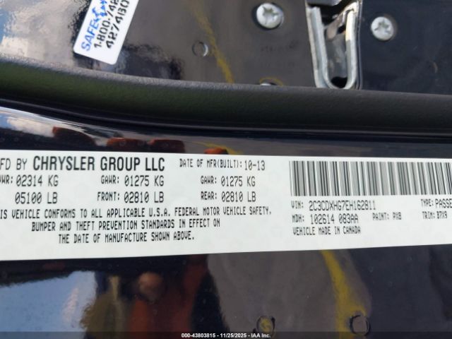 2014 DODGE CHARGER 2C3CDXHG7EH162811 Photo 8