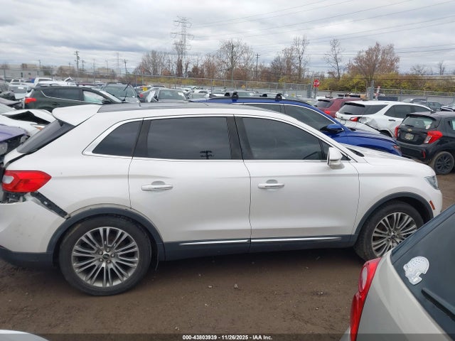 2016 Lincoln Mkx Reserve მანქანა იყიდება აუქციონზე, vin: 2LMPJ8LR8GBL31728, აუქციონის ნომერი: 43803939