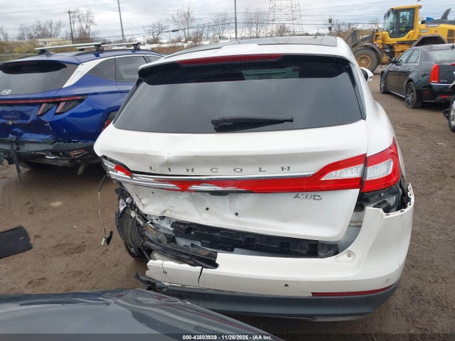 2016 Lincoln Mkx Reserve მანქანა იყიდება აუქციონზე, vin: 2LMPJ8LR8GBL31728, აუქციონის ნომერი: 43803939