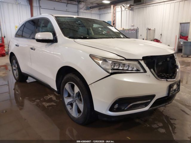 2014 ACURA MDX 5FRYD4H27EB017373 Photo 0