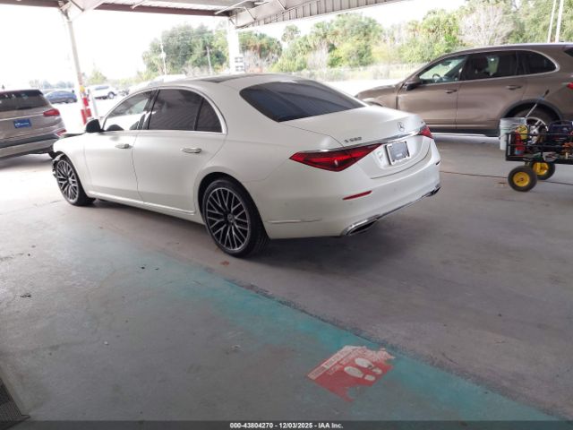 2022 MERCEDES-BENZ S 580 W1K6G7GB8NA104653 Photo 2