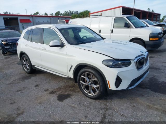 2022 BMW X3 5UX43DP00N9K45727
