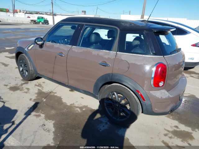 2012 MINI COOPER S COUNTRYMAN WMWZC3C55CWL83066 Photo 2